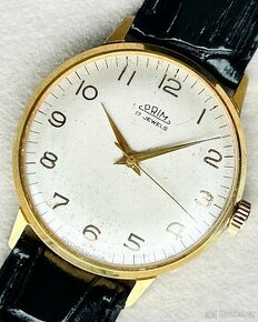 Československé mechanické vintage hodinky PRIM Elegant 60. r