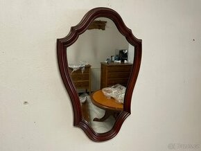 Starožitné rustikální zrcadlo - 1