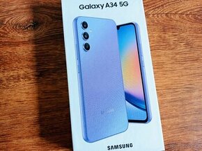 Samsung Galaxy A34 5G Awesome Violet, jnový záruka faktura +