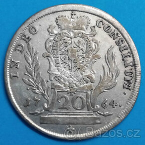 mince stříbro Maxmilián III. staré Bavory