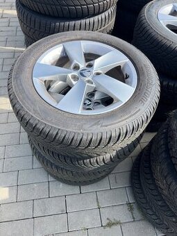 Alu kola Škoda Fabia 185/65r15”zimni