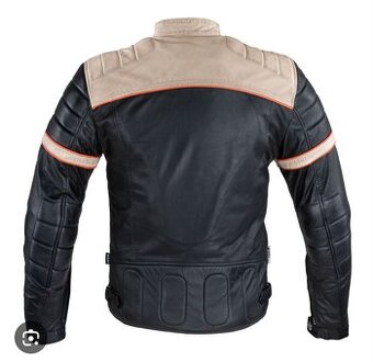 Kožená bunda v retro stylu