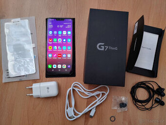 LG G7 Thinq, 6,1" QuadHD+,Octa-core 2,8GHz,4GB/64GB,IP68,CZ