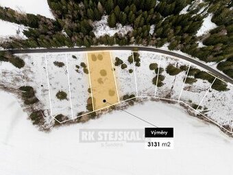 Stavební pozemek Frýdava, Lipno – 3 131 m²