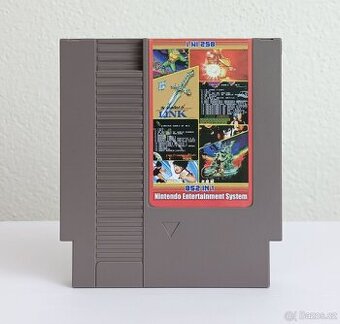 Cartridge 852 her na NINTENDO NES (Aladdin, Conan)... - 1