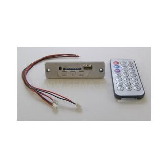 MP3 set CT01DA-V4.8 silver s ovládáním