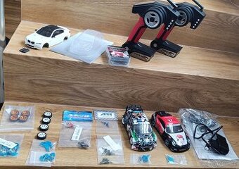2x auto wltoys 1:28, RTR + plno tuningových dílů