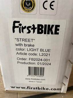Nové odrážedlo Firstbike Street - modré - 1
