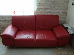 Kožená sedací souprava