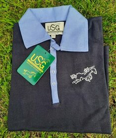 Dětské sportovní tričko zn. USG vel.116 modré nové