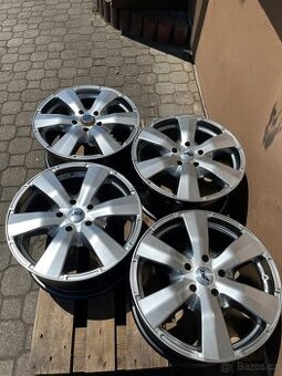 Alu disky Dozt Luxor 8x17" – 5x114,3, ET 35, CB 71,6 mm