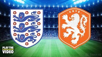Lístky na futbal, BA, 1/2 finále, A100, Anglicko - Holandsko