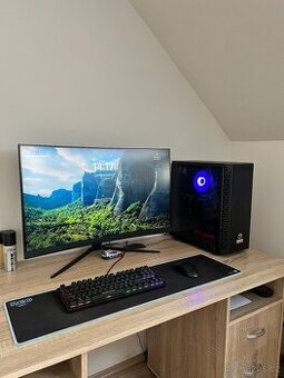 Prodám herní počítač HAL3000+MONITOR+MYŠ+KLÁVESNICE