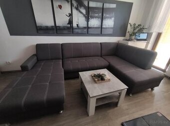 Velká sedací souprava do U