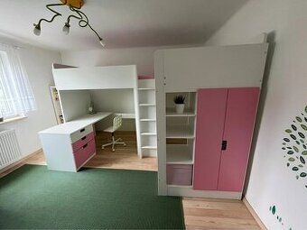 Ikea Nábytek do dětského pokoje postel skříň stůl