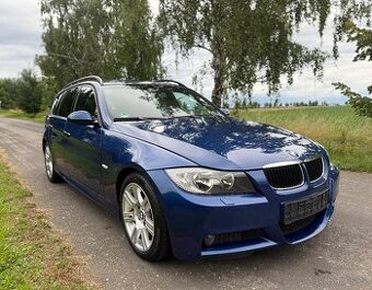 BMW e91 Mpaket 320d M47 120kw manuál Blau Le Mans