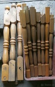 Dřevěné zábradlí