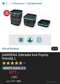 GARDENA skládací zahradní koš
