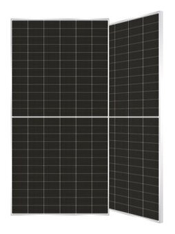 Solární panely 565w Huasun bifacial silver frame