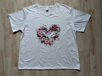Nové dámské tričko vel.3XL (48/50)