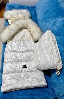 Prodám rostoucí fusak do kočárku s odnímatelnou kožešinou