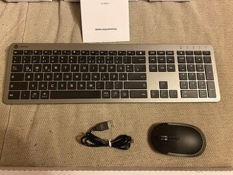 klávesnice bezdrátová + myš iClever GK08