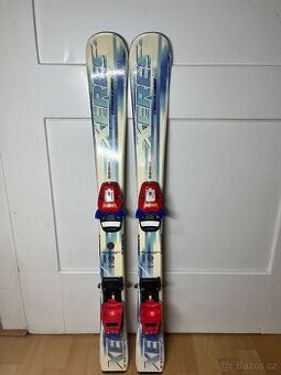 Dětské lyže Xeres Crosscarv X7 + vázání, lyžáky a hůlky