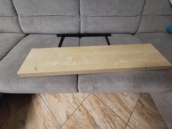 Nástěnná police se skrytým kováním im.drevo