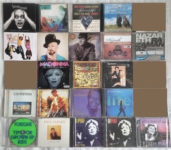 CD zahraniční hudba (ceník v textu)