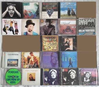 CD zahraniční hudba (ceník v textu)