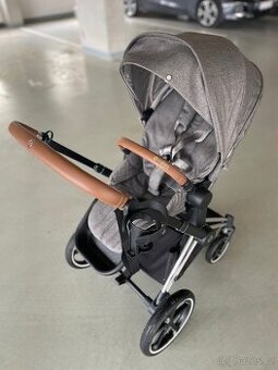Prodám kočárek Cybex Priam (korbička, vajíčko, sporťák)