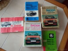 Knihy k vozu škoda,