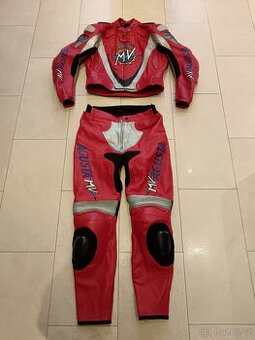 Mv Agusta CRC Edition-Pánská kožená moto kombinéza dvoudílná