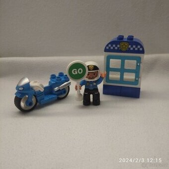Lego duplo 10900 policejní motorka