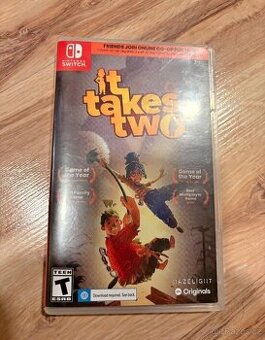 It takes two Nintendo switch