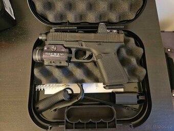Glock 19 Gen5 MOS FS závit M13x1 – TOP stav, nestříleno