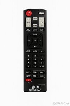 Dalkový ovládač LG sound bar.