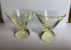 Skleničky staré sada 2ks