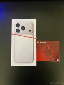 IPhone 17 pro 256gb nový nerozbalený 2 roky záruka stříbrná