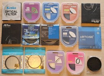 Prodám filtry 67mm a 77mm různých velikostí a značek