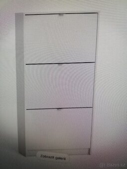 Botník bílý IKEA