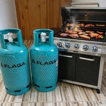PB láhev - bomba ZAPLOMBOVANÁ 5kg ČISTÝ PROPAN
