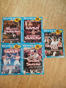 DVD 5 x klasické Kung-Fu filmy na téma Shaolin