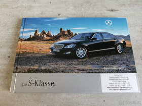 Prospekt Mercedes-Benz S-Klasse W221, 116 stran, německy - 1