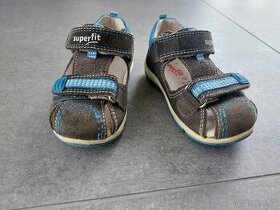 Chlapecké sandály Superfit FREDDY tmavě šedé vel. 22 - 1
