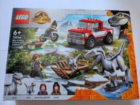LEGO Jurský Park 76946 - Odchyt Blue a Beta Velociraptor