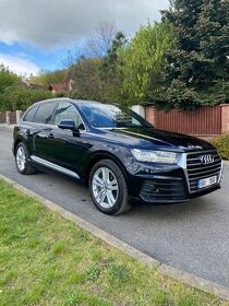 Audi Q7 200kw S-line,Led Matrix,virtual,webasto,tažný zař.