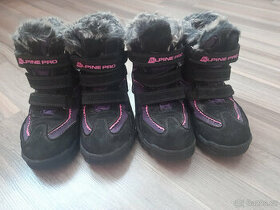 Zimní boty pro holčičky