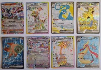 Karty Pokémon "ex" - sbírkové, originální