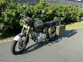 Royal Enfield Bullet 500, unikátní edice ČSR armády TOP, DPH
